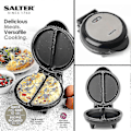 Miniatyrbillede 3 af 5: Dobbelt Omeletmaskine med Non-Stick Plader, Dyb Elektrisk Multikoger, 2-3 Minutters Opvarmning Bedre Valg fra JJGI