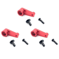 Miniatyrbillede 1 af 4: 3x Metal 144001-1263 25t Arm Horn Opgraderingsdele Til 144001 1/14 Rc Bil Opgradering Reservedele, rød