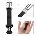 Miniatyrbilde 5 av 5: Spennekroker Tauholder Nylon+Rustfritt Stål+ABS Campingtelt Spenne Taustrammer For Utendørs Vandring Teltadapter