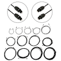 Miniatyrbilde 3 av 5: Digital optisk lydkabel for Toslink SPDIF DVD CD 0,5m 1m 1,5m 1,8m for 3m 5m