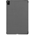 Miniatyrbilde 3 av 5: For Huawei MatePad Pro 12.6 2021 Nettbrettveske Lett Tri-Fold Stativ PC Hardt Bakdeksel Full Kropp Robust Støtsikkert Deksel (Farge: Grå)