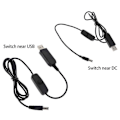 Miniatyrbild 3 av 5: USB Strömökning för DC 5V till för DC 12V Step UP Modul USB Konverter Adapter