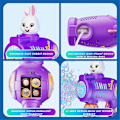 Miniatyrbild 5 av 5: Kanin Bubbelmaskin för Barn, Automatisk Bubbelmaskin, Födelsedagspresent, Party Favörer för Små Gi