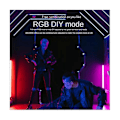 Miniatyrbilde 3 av 5: Led Rgb Videolysstav Fjernkontroll 3000k-6000k 18 Lysmodusbrytere, For Vlog Fil
