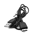Miniatyrbillede 5 af 5: Usb Opladerkabel Universal Til B2700 B5702 B5722 D880 Hurtigopladningskabel Sort