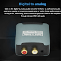 Miniatyrbilde 2 av 5: Oppgradert Audio Dekoder Digital til Analog Audio Koaksial Konverter