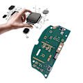 Miniatyrbilde 3 av 5: For PS Vita 1000 PSV1000 PCB Kretsmodul 3G WiFi Knappetastatur, H