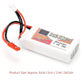 Pikkukuva 3 / 4: 850mAh 25C LiPo-akku JST-liittimellä - 7.4V RC-autoihin, veneisiin ja helikoptereihin