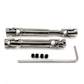 Miniatyrbilde 2 av 5: For Fcx24 Messing Front Og Bakre Portalhus Deksel Motvekt Drivaksel 1/24 Rc Crawler Bil Oppgradering