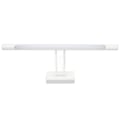 Miniatyrbillede 2 af 4: LED Vanity Lys 19,7 tommer Lang Justerbar Vinkel 5000K Hvidt Lys Badeværelseslys Bar til Toilet Køkken Soveværelse 85?265V