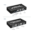 Pikkukuva 5 / 5: Dp Kvm -kytkin, 2 porttia, 8K@30Hz Displayport1.2 -kytkin, 2 sisään, 1 ulos, 3 USB2.0-porttia 2 PC:lle, kannettavalle tietokoneelle Sh