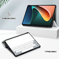 Pikkukuva 5 / 5: Xiaomi Mi Pad 5:lle yhteensopiva 11\" Tablet 2021 -versio Puhelinkotelo Jalustatoiminto Automaattinen herätys/lepotila Laiska kissa