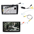 Miniatyrbilde 5 av 5: For Android System USB-grensesnitt til RCA Video Out Adapter Bilradio Multimedia Spiller Video AV Utgang