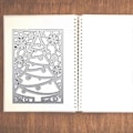Miniatyrbild 3 av 5: Julgran Skärmall Stencil För DIY Julklappspaket Ornament