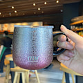 Miniatyrbild 1 av 4: JUSCH Wekity Stor Kapacitet Gradient Mugg Julklapp Rostfri Kaffemugg, 473ml(WZ1351),QINWEI-938