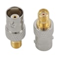 Miniatyrbillede 1 af 5: BNC Hun til SMA Hun RF Koaksial Adapter Konnektor 2 stk. Test Konverter