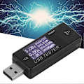 Pikkukuva 5 / 5: USB Digitaalinen Jännite- ja Virtamittari 8 In 1 Ilmaisin 0-5A 0-150W 4-30V