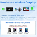 Pikkukuva 1 / 5: Langaton CarPlay Android Auto -sovitin 5 GHz WiFi Type-C/USB