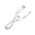 Miniatyrbilde 1 av 5: 2 stk. Erstatning DC Ladekabel | USB Laderledning - 2,5 mm