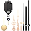Miniatyrbild 1 av 5: Quartz Pendelur Urverk DIY Kit med 2 Par Visare Pendel, DIY Mekanism Pendel