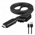 HD N64 til HDMI-omformerledning for høyoppløselig spilling Black