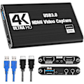Pikkukuva 1 / 5: Video Capture Card, Switch Capture Card Switchille, 4k 1080p 60fps Suoratoistoon Videotallennus Fo