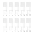 Miniatyrbillede 1 af 5: 10x G9 1W LED High Power Pære Lampe Lys Varm Hvid 3500 K