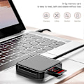 Miniatyrbild 3 av 5: USB 3.0 SD-kortläsare 4 i 1 Multipla MS..TF.SD-kortläsaradapter lämplig för dator Laptop PC lämplig för And