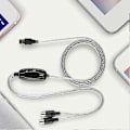 Miniatyrbillede 5 af 5: MIDI til USB Kabel Konverter MIDI Interface Adapter Ledning Keyboard Musikredigeringslinje