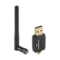Miniatyrbild 3 av 5: 100M USB Bluetooth 5.3 Adapter USB Bluetooth Sändare Mottagare Extern Antenn Bluetooth Adapter