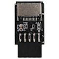 Pikkukuva 1 / 5: Emolevyn USB2.0 9Pin - TYPE-C A-KEY Etuliitinmuunnin