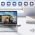 Pikkukuva 3 / 5: Langaton USB WiFi -sovitin pöytätietokoneelle, 1300 Mbps WiFi-verkkosovitin 2,4G/5GHz, langaton sovitin Windows 11/10:lle