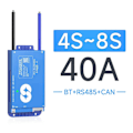 Miniatyrbilde 5 av 5: Smart BMS 100 Balanse for Lifepo4 Li-Ion Lto NMC 40A 4s 8s Aktiv Balanse Innebygd Bluetooth Lifepo4