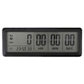 Miniatyrbillede 1 af 5: Stor Digital Nedtællingsur - 999 Nedtællingsur Timer egnet til Dimission Laboratorium Køkken (Sort)