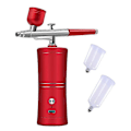Pikkukuva 1 / 5: Happi-injektori Sähköinen Mini Ilmakompressorikone Air-brush Maalisuihkepistooli Airbrush Kynsitaiteeseen Tatuointi Askartelu Kakku Nano Sumu