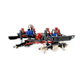 Pikkukuva 5 / 5: 2kpl Messinki Etu- ja Taka-akselin Suojus 9787 Trx4m -4m 1/18 Rc Crawler -auton Päivitysosat Lisävaruste