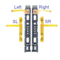 Miniatyrbilde 3 av 5: Erstatning for Switch JoyCon ZR ZL L SL SR Knapp Nøkkel Båndkabel