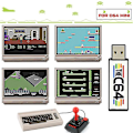 Miniatyrbild 5 av 5: USB-minne för C64 Mini Retro Spelkonsol Plug and Play USB-minne U Disk Spelskiva med 5370 Spel