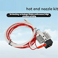 Miniatyrbillede 5 af 5: 3D Printer Hot End Kit til Ender-3 Neo/V2 Neo/Max Neo Hotend 24V 40W Termistor 0.4mm Dyse