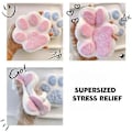 Miniatyrbillede 4 af 5: 5 tommer Store Kattepote Squishy Legetøj til Stresslindring, Sødt Kattepote Design, Bedårende Bløde Klemme Legetøj til Børn og Voksne