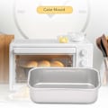 Miniatyrbillede 4 af 5: 4 stk. brødforme i aluminiumslegering, rektangulære non-stick brødforme, bageværktøj til køkkenet