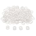 Miniatyrbillede 1 af 5: 3x100 stk. 6 mm Nylon Justering 8 Krog BH Skyder Spænde Bikini Lukninger Klar Godt