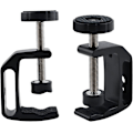 Miniatyrbillede 1 af 5: Universal C-klemme, 2 stk. Universal C-bordklemme i aluminiumslegering med 1/4 og 3/8 gevindhul