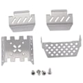 Miniatyrbilde 2 av 5: Metall Chassis Armor Akselbeskytter Plate for YiKong YK4082 YK4102 YK4103 RC Crawler Bil Oppgraderingsdel