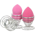 Miniatyrbilde 5 av 5: Sett med 6 spiralformede eggeglass i rustfritt stål for eggeholder