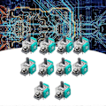 Miniatyrbillede 5 af 5: 10 stk. 3D Analog Joystick til PS5 Spillekonsol Joystick