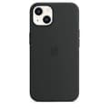 Silikonskyddsfodral med MagSafe för iPhone black iPhone 16