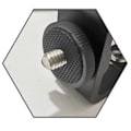 Miniatyrbillede 2 af 5: Holder Flash Beslag Adapter Beslag