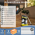 Miniatyrbillede 5 af 5: 10 KFI 487 Støvsugerposer med 2 KFI 4410 Filtre til Karcher WD4 WD5 WD6 WD5P WD6P MV4 2.863-0