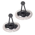 Miniatyrbillede 1 af 5: 2-pak Erstatningspiskeris til Elektrisk Mælkeskummer Automatisk Mælkedamper MMF-809-WH, MMF-809-BL